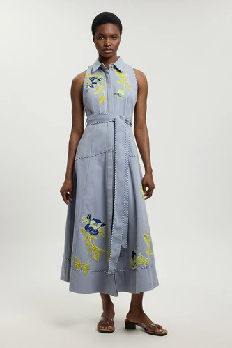 Karen millen midi dress womens - millen,
