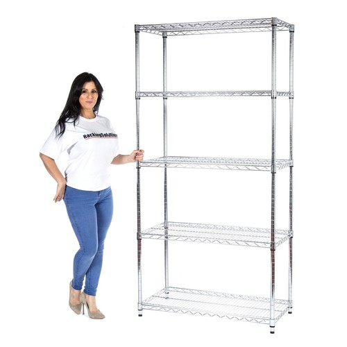 Heavy duty chrome wire tier - wire, 5