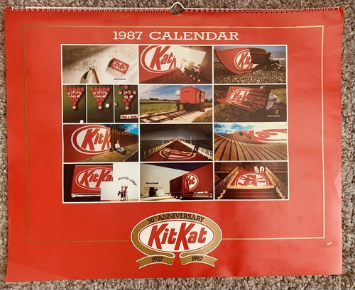 Rare vintage 1987 kitkat - 1987, 50th