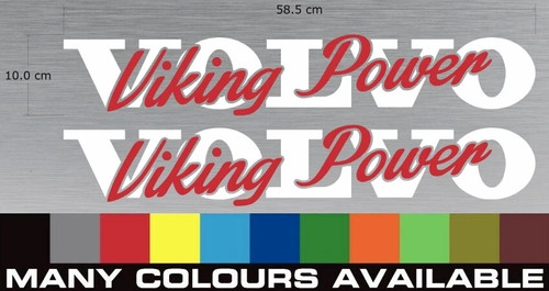 Viking power window decals - 'viking, /