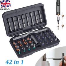 Magnetic Screwdriver Set 42 in 1 DIY Ratchet Screwdriver Kit for  Home, Bikes UK