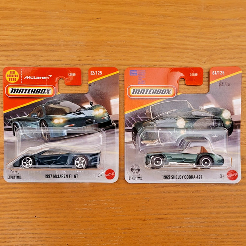 Matchbox pair 1997 mclaren - 1997,