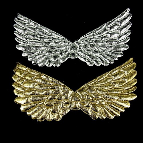 Angel wings silver - angel,