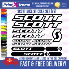 SCOTT BIKE Decal Stickers
