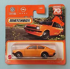 Matchbox Cars. '1975 Opel Kadett. New Collectable Toy Model Car. MBX Highway. 