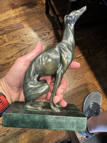 Vintage art deco greyhound - art,