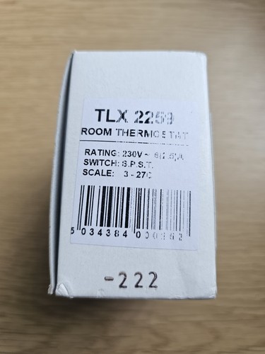 Sunvic tlx2259 room thermostat - room,