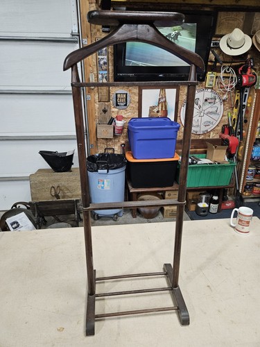 Vtg wood gentleman butler - vtg,