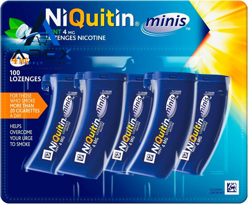 Niquitin 4mg minis - minis, mint