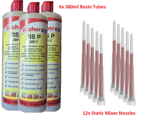 Fischer injection mortar - 6x,