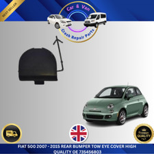 Fiat 500 2007-2015 Rear Bumper