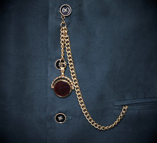 18ct gold plated - gold, pocket