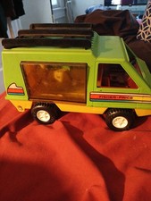 Fisher Price Adventure People Green Daredevil Sport Van Camper 1977 Vintage