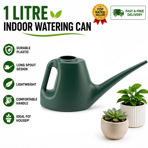 Plastic woodstock watering can - woodstock,