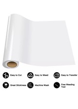 White Heat Transfer Vinyl Roll