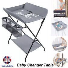 Folding Baby Changing Unit Table Station Changer Bed Storage Nursery Care Table