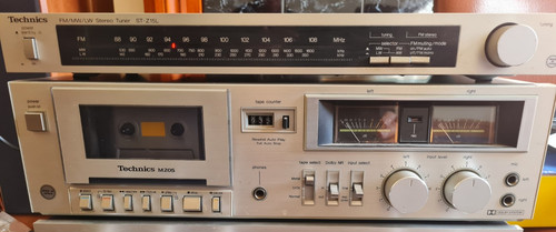 Technics m205 cassette deck - technics,