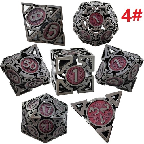 7pcs poly dice set - set, d&d