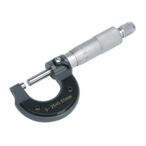 Sealey external micrometer - sealey,