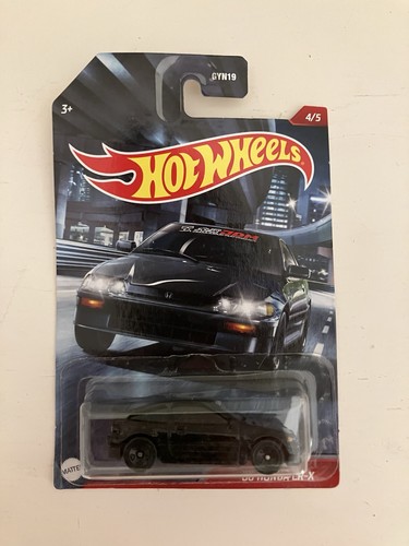 Hot wheels honda crx - hot, black