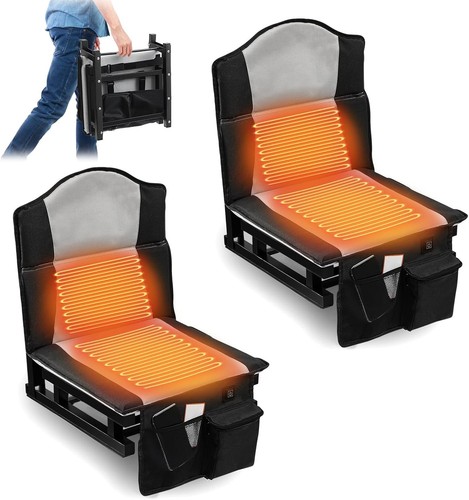 Set heated bleacher - 2, seat