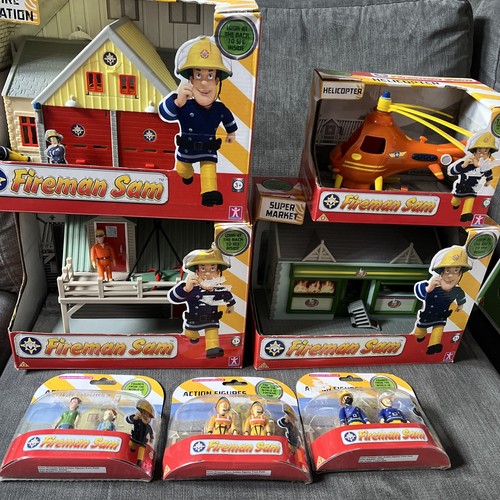Fireman sam firestation - sam,