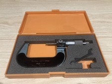 Mitutoyo 193-113 External Micrometer 50mm-75mm with Case and spanner 50-75mm