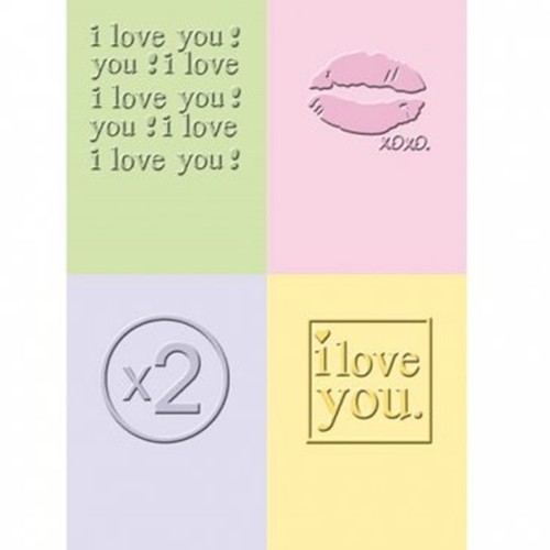 Cuttlebug embossing folder - embossing,