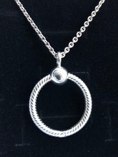 Pandora Silver O Ring Pendant