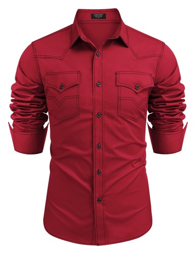 Men retro western - men's,