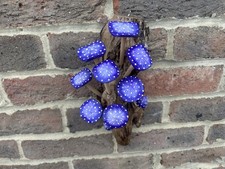 Wooden Mushroom Wall Sculpture
