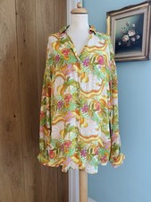 Never Fully Dressed Shirt Blouse Size 14 Never Worn Colourful Cool Hipster