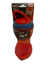 Nuby Thirsty Kids Flip It Red