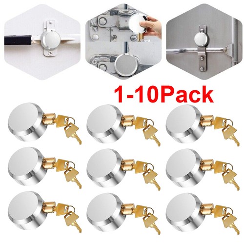 73mm round concealed van - 73mm, lock