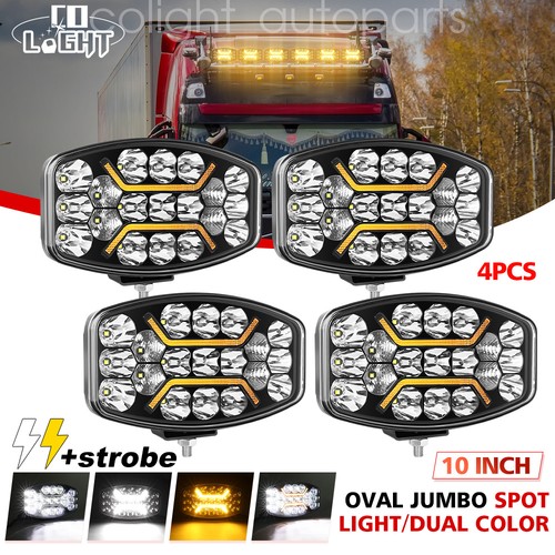 Hella jumbo oval led - 4x,