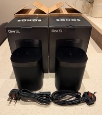 Pair of SONOS One SL Black