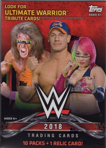 Wwe topps 2018 - wwe,