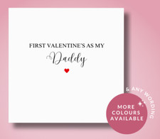 First Valentine’s Day Card