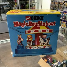 Corgi 852 Magic Roundabout Carousel Vintage 1972 Working Cartoon Playset Retro