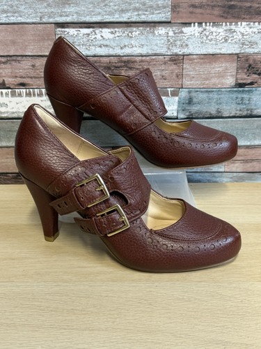 Clarks heels shoes brown - heels,