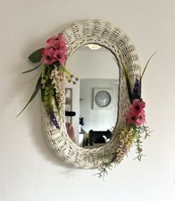 Vintage Shabby Chic Wicker