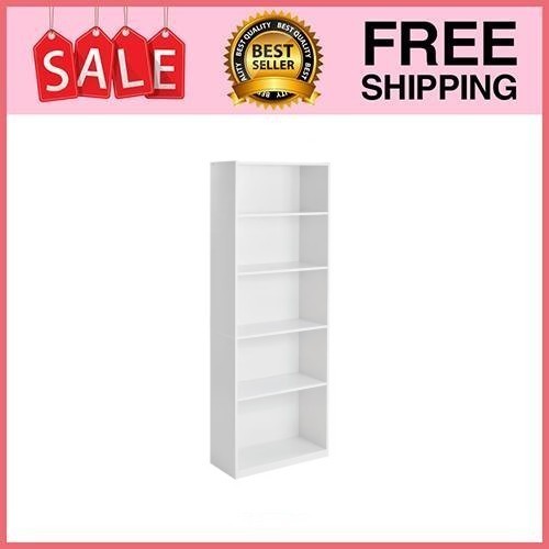 Mainstays shelf bookcase - mainstays, 5-shelf