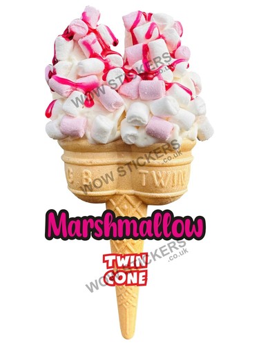 Ice cream van sticker