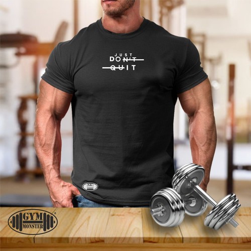 Don quit shirt gym - t,