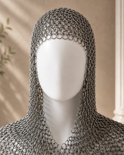 Medieval aluminium chainmail - medieval,