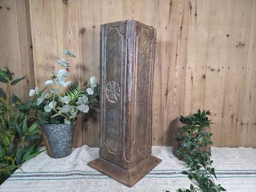 Large vintage reclaimed - large, carved