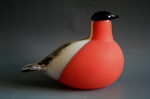 Oiva toikka glass bird - oiva,