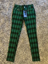 Women plaid check punk - women's,