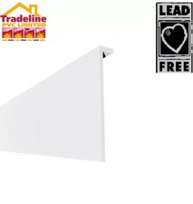 Plastic Skirting  Board ( Cover Over ) Square Edge White Upvc  