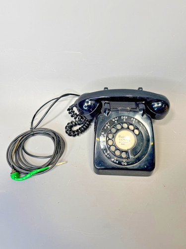 Vintage rotary dial telephone - rotary,